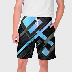 Шорты на шнурке мужские Modern Geometry, цвет: 3D-принт
