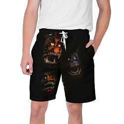 Шорты на шнурке мужские Five Nights At Freddy's, цвет: 3D-принт