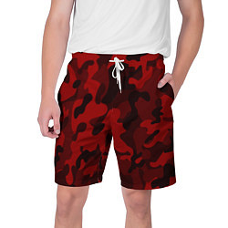 Шорты на шнурке мужские RED MILITARY, цвет: 3D-принт
