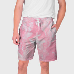 Шорты на шнурке мужские Розовая Богемия, цвет: 3D-принт