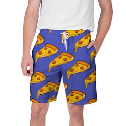 Мужские шорты Кусочки пиццы