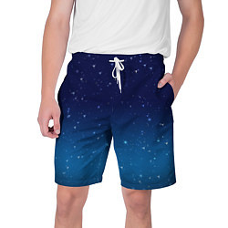 Шорты на шнурке мужские Звездное небо, цвет: 3D-принт