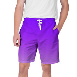 Мужские шорты Фиолетовый космос