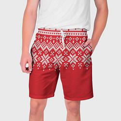 Мужские шорты Knitted Pattern