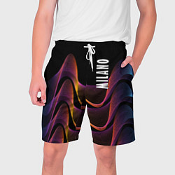 Шорты на шнурке мужские Fashion pattern Neon Milano, цвет: 3D-принт