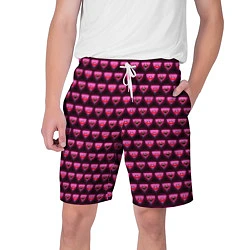 Шорты на шнурке мужские Poppy Playtime - Kissy Missy Pattern - Huggy Wuggy, цвет: 3D-принт