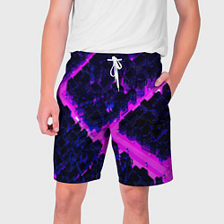 Шорты на шнурке мужские Спящий город, цвет: 3D-принт