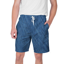 Мужские шорты Деним - джинсовая ткань текстура