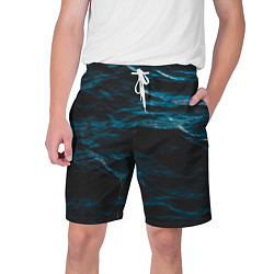 Шорты на шнурке мужские Глубокое море, цвет: 3D-принт