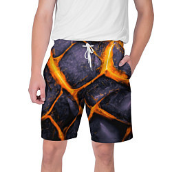 Шорты на шнурке мужские Чешуя дракона, цвет: 3D-принт