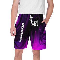 Мужские шорты Maneskin violet plasma