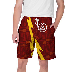Мужские шорты Linkin Park гитары и молния