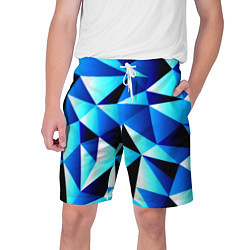 Шорты на шнурке мужские Полигоны треугольники, цвет: 3D-принт