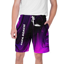 Мужские шорты Papa Roach violet plasma