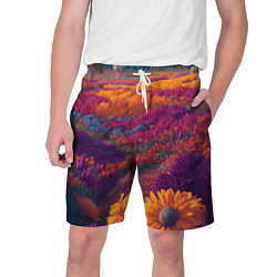 Мужские шорты Цветочный луг