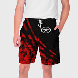 Шорты на шнурке мужские JAC sport grunge, цвет: 3D-принт