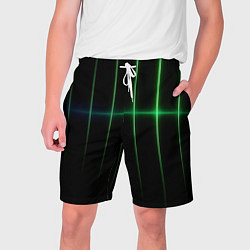 Мужские шорты The line is green black
