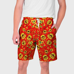 Мужские шорты Традиционный русский узор