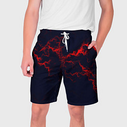 Мужские шорты Lightning red glow