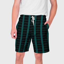 Мужские шорты Color blue dark stripe