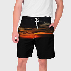 Мужские шорты Закат на плато