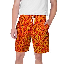 Шорты на шнурке мужские Морковь, цвет: 3D-принт