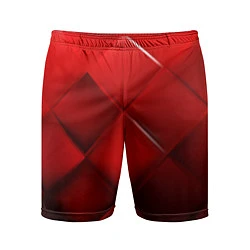 Мужские спортивные шорты Red squares