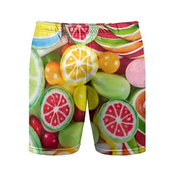 Шорты спортивные мужские Candy Summer, цвет: 3D-принт