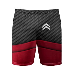 Мужские спортивные шорты Citroen: Red Carbon