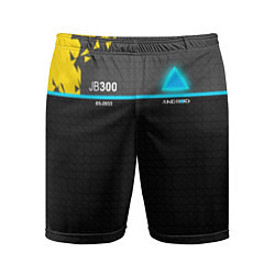 Шорты спортивные мужские JB300 Android, цвет: 3D-принт