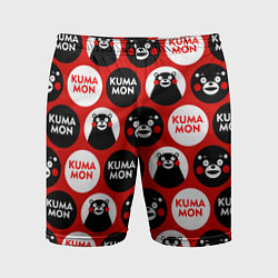 Мужские спортивные шорты Kumamon Pattern