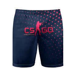 Мужские спортивные шорты CS:GO Pink Dotted