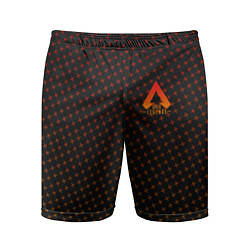 Шорты спортивные мужские Apex Legends: Orange Dotted, цвет: 3D-принт