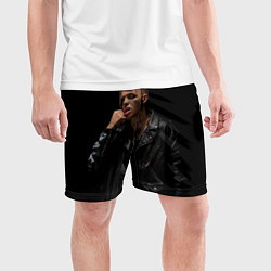 Шорты спортивные мужские Элджей, цвет: 3D-принт — фото 2
