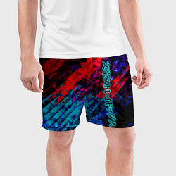 Шорты спортивные мужские Bungou Stray Dogs, цвет: 3D-принт — фото 2