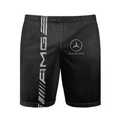 Мужские спортивные шорты Mercedes Carbon