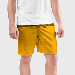 Шорты спортивные мужские ПИВНОЕ СЧАСТЬЕ, цвет: 3D-принт — фото 2