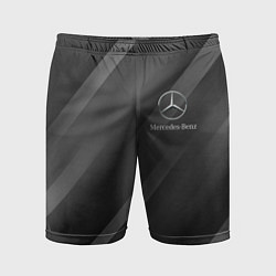Шорты спортивные мужские MERCEDES, цвет: 3D-принт