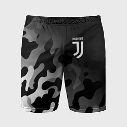 Шорты спортивные мужские JUVENTUS ЮВЕНТУС, цвет: 3D-принт