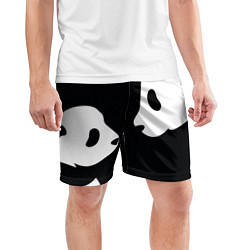 Шорты спортивные мужские Panda, цвет: 3D-принт — фото 2