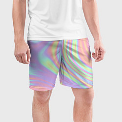 Шорты спортивные мужские Vaporwave, цвет: 3D-принт — фото 2