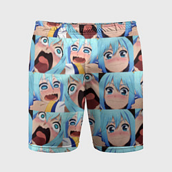 Мужские спортивные шорты Аква Коносуба Aqua Konosuba