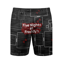 Шорты спортивные мужские Five Nights At Freddy, цвет: 3D-принт