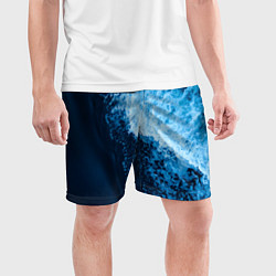 Шорты спортивные мужские Море, цвет: 3D-принт — фото 2