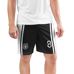 Шорты спортивные мужские Домашние шорты Тони Крооса, цвет: 3D-принт — фото 2