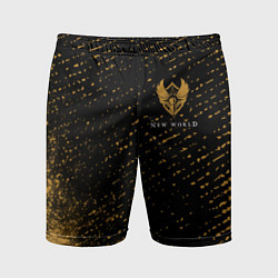 Шорты спортивные мужские New World - Мародеры - Взрыв, цвет: 3D-принт