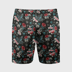 Шорты спортивные мужские TATTOO, цвет: 3D-принт