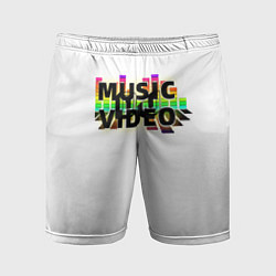 Мужские спортивные шорты Merch - DJ MUSICVIDEO