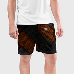 Шорты спортивные мужские Фантазия на тему Bentley, цвет: 3D-принт — фото 2