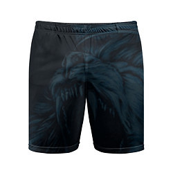 Мужские спортивные шорты Zenit lion dark theme